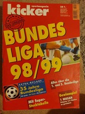 Kicker sonderheft bundesliga gebraucht kaufen  Weyhe