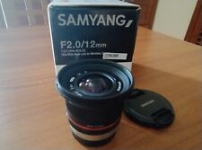 Samyang obiettivo 12mm usato  Fasano