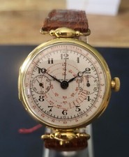 Unver chronograph gold usato  Brescia