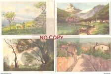 Paesaggi bucolici. cartoline usato  Crespellano