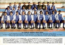 Cartolina calciatori fidelis usato  Italia