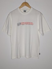 Camiseta Vintage Anos 90 Rip Curl Dupla Face Ponto Único Feita Na Austrália Tamanho 16 comprar usado  Enviando para Brazil