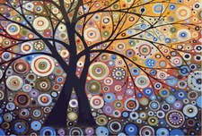Painting numero tree d'occasion  Expédié en Belgium
