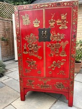 Chinese style cabinet for sale  COLCHESTER