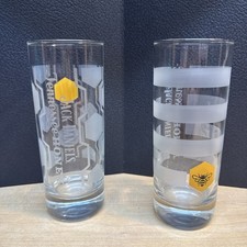 Par de copos de uísque Jack Daniels Tennessee mel bola alta abelha 6" 10 oz comprar usado  Enviando para Brazil