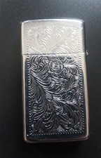 Zippo lighter slimline for sale  BUNGAY