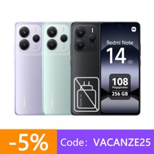 Xiaomi Redmi Note 14 5G Smartphone 8GB+256GB 108MP NFC 5110mAh 45W 120Hz Globale na sprzedaż  Wysyłka do Poland