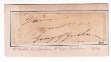 Original autograph victorian usato  Spedire a Italy