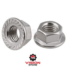 Flange serrated nuts for sale  NEWPORT