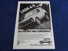 Publicité automobile lada d'occasion  Saint-Cyr-sur-Mer
