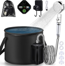 Douche camping 6000mah d'occasion  La Ville-du-Bois