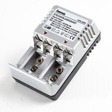Cargador de Batería Cargador para 4x AA AAA 9V Batería Recargable Enchufe UE segunda mano  Embacar hacia Mexico