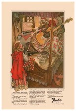 Fender guitars poster for sale  Los Angeles