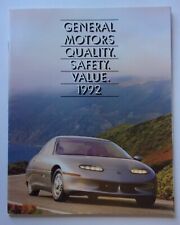 GENERAL MOTORS orig 1992 EUA Mkt Brochura- Chevy Cadillac Build Olds Saturn Geo comprar usado  Enviando para Brazil