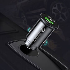 Carregador de carro USB duplo 48W carregamento rápido USB C PD isqueiro soquete carro comprar usado  Enviando para Brazil