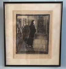 1974 superb etching for sale  LEICESTER