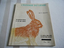 Livret elevage lievre d'occasion  France