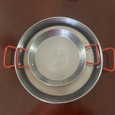 Panelas Garcima Paella 2 aço polido alto carbono 10 pol e 15 pol comprar usado  Enviando para Brazil