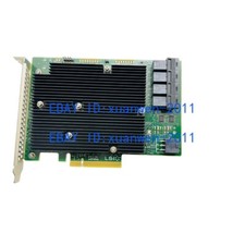 LSI SAS 12GB/S 9300-16I TARJETA ADAPTADOR HBA IT Modo 4*SFF-8643 SAS SATA Cable segunda mano  Embacar hacia Mexico