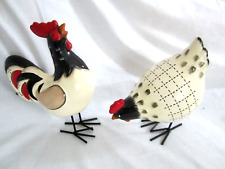 Metal hen cockerel for sale  CHESTER