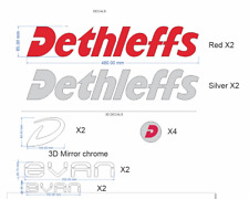 Kit autocollants dethleffs d'occasion  Expédié en France