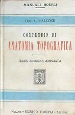 Compendio anatomia topografica usato  Italia