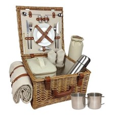 Wicker luxury picnic for sale  LONDON