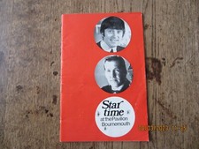 Startime bournemouth pavillion for sale  UK