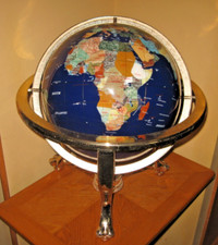 Gemstone globe polished for sale  Mukwonago