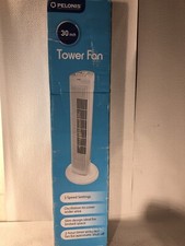 Ventilador de torre de pé PELONIS 30" com 3 velocidades de oscilação de 90° e temporizador automático de 120 minutos comprar usado  Enviando para Brazil