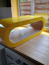 Television stand yellow for sale  MANCHESTER