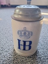 Bierkrug liter deckel gebraucht kaufen  Berlin