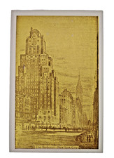 Cartão postal Barbizon Hotel Women's Residence New York Manhattan NY por AR Hennell comprar usado  Enviando para Brazil
