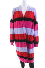 Usado, Cardigã House of Harlow 1960 x Revolve feminino listrado suéter roxo rosa médio comprar usado  Enviando para Brazil