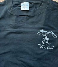 Metallica crew shirt for sale  GAINSBOROUGH