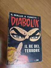 Diabolik ristampa costola usato  Roma