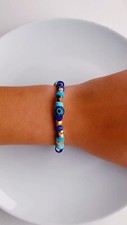 Blue clay bead for sale  NOTTINGHAM