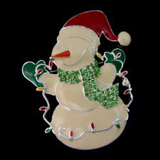 Sweet enamel snowman for sale  Santa Fe