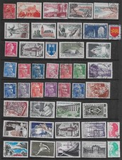 43 estampillas de Francia de álbum antiguo de calidad segunda mano  Embacar hacia Mexico