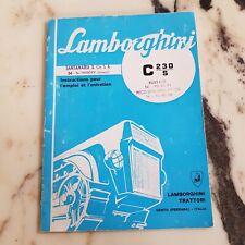 Tracteur lamborghini c230s d'occasion  Alzonne