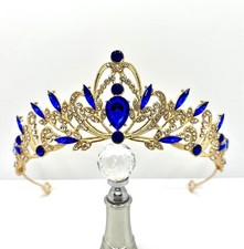 Goldene tiara blauen gebraucht kaufen  Hamburg