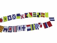 100% ALGODÃO - Conjunto de bandeiras/bandeira de sinalização naval - 26 bandeiras - 8 pés de comprimento - Festa na praia, usado comprar usado  Enviando para Brazil