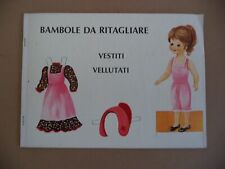 Album bambole ritagliare usato  Torino