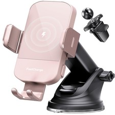CHGeek 15W Cargador de Coche Inalámbrico Soporte de Carga Rápida para iPhone Samsung segunda mano CHGeek 15W Cargador de Coche Inalámbrico Soporte de Carga Rápida para iPhone Samsung segunda mano  Embacar hacia Mexico