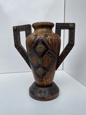 Vase bois art d'occasion  Baisieux