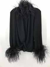 Blusa Zara Preta Tamanho Grande Manga Longa Usada comprar usado  Enviando para Brazil