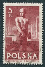 Poland 1947 brown for sale  PETERBOROUGH
