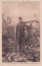 Usado, * BRASIL - Missões Salesianas de Mato Grosso - Jovem bororo e cobra sucúrio comprar usado Usado, * BRASIL - Missões Salesianas de Mato Grosso - Jovem bororo e cobra sucúrio comprar usado  Enviando para Brazil