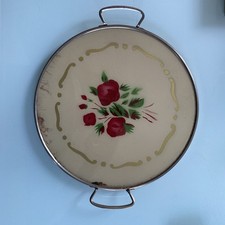 Vassoio rotondo vintage usato  Torino
