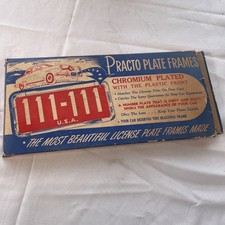 Vtg practo plate for sale  Eureka